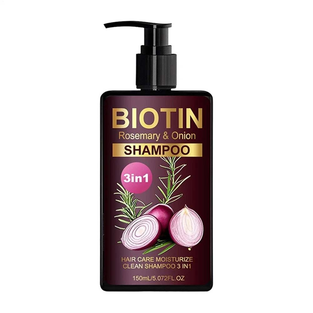 7.2% Drop: Onion Rosemary Shampoo
