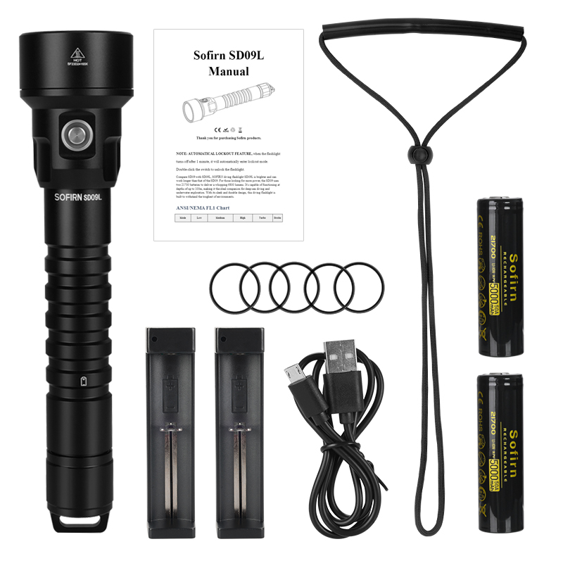 Giá vừa giảm: Mới Sofirn sd09l Đèn pin