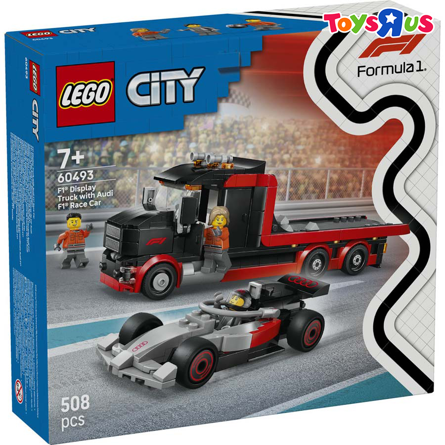 LEGO City F1 Display Truck with Audi F1 Race Car 60493