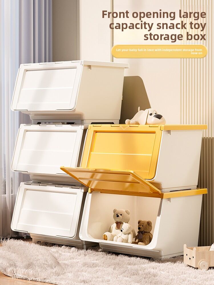 Drop 32.0%: MEIZHUFU Front-Open Toy Box