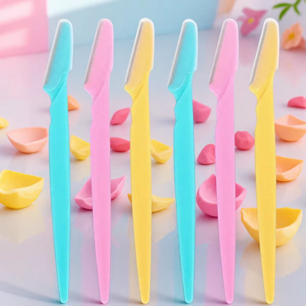 6.3% Drop: 6pcs Eyebrow Trimmer Blades