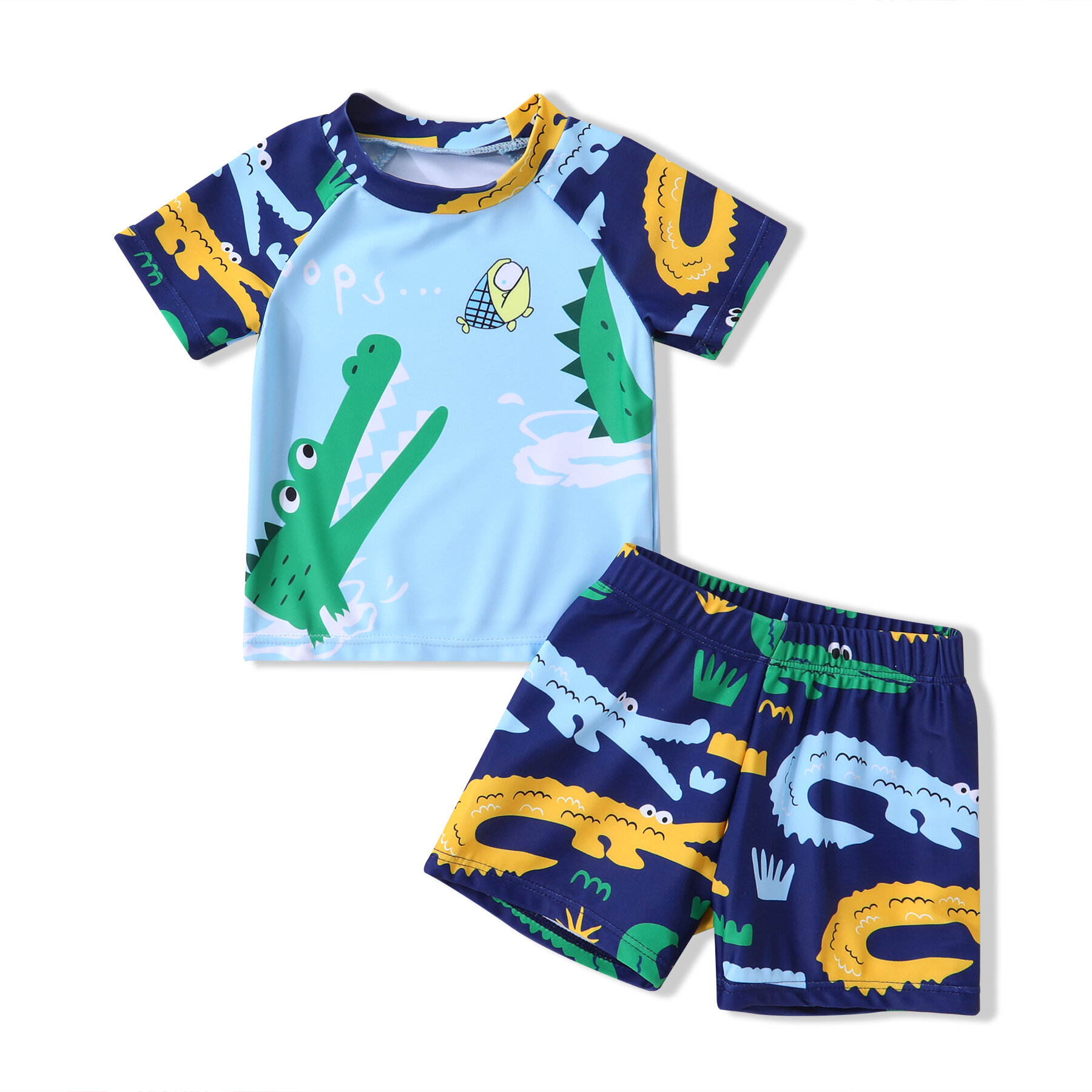 14.1% drop: Toddler Boys Croc Swim Set
