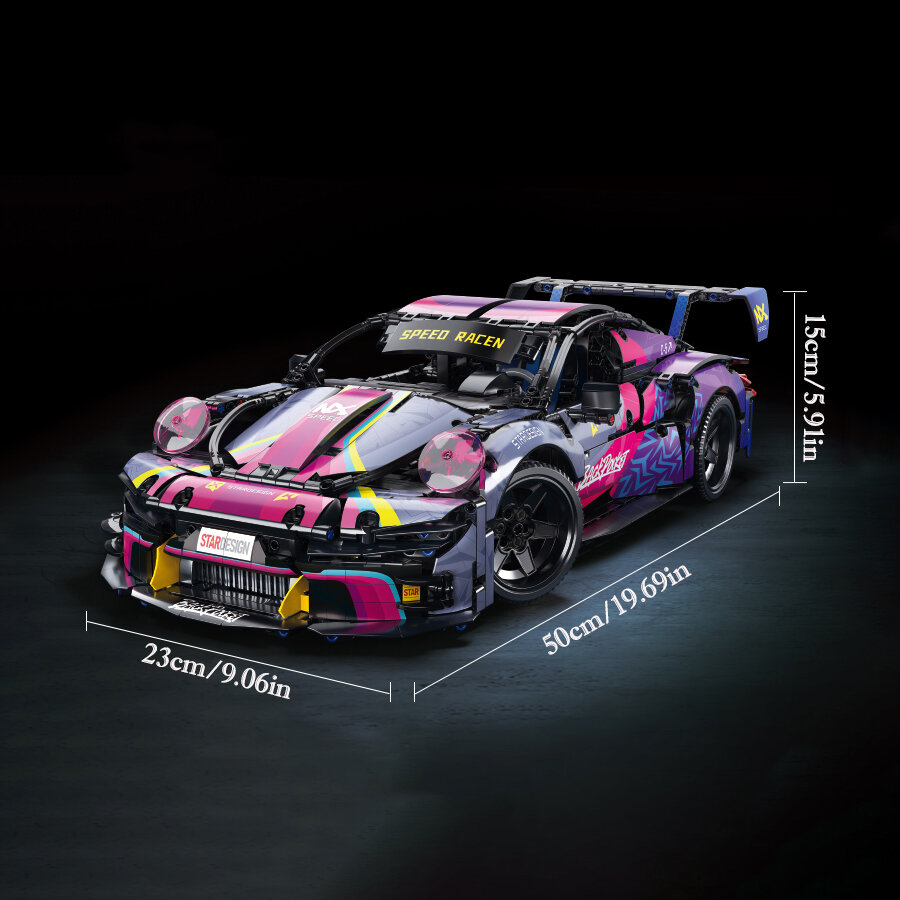 8.1% Drop: 1700pcs RSR Car Blocks
