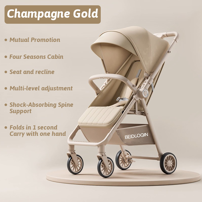23.9% Drop: 360° Two-Way Stroller