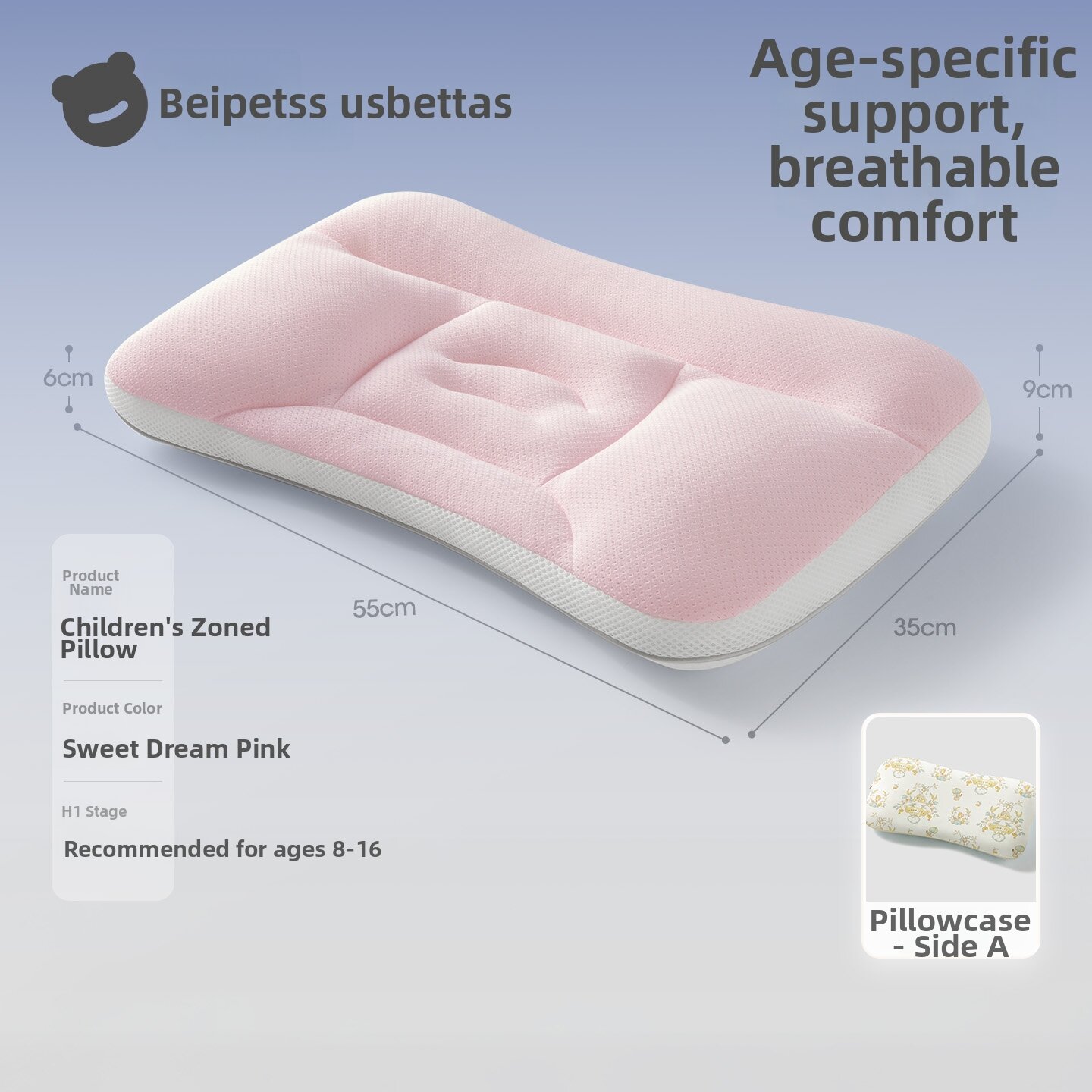 Dropped 11.8%: Usbettas Kids Neck Pillow