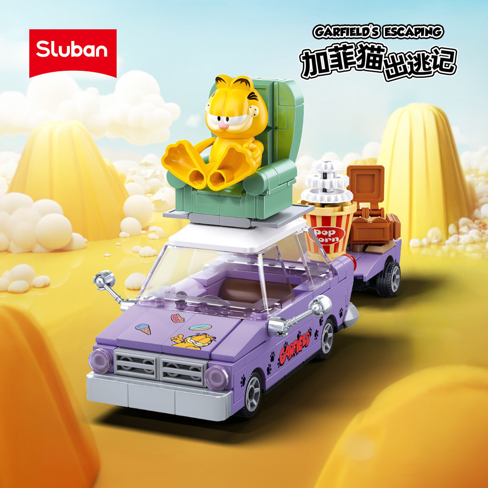 Drop 41.7%: Sluban Garfield Brick Set