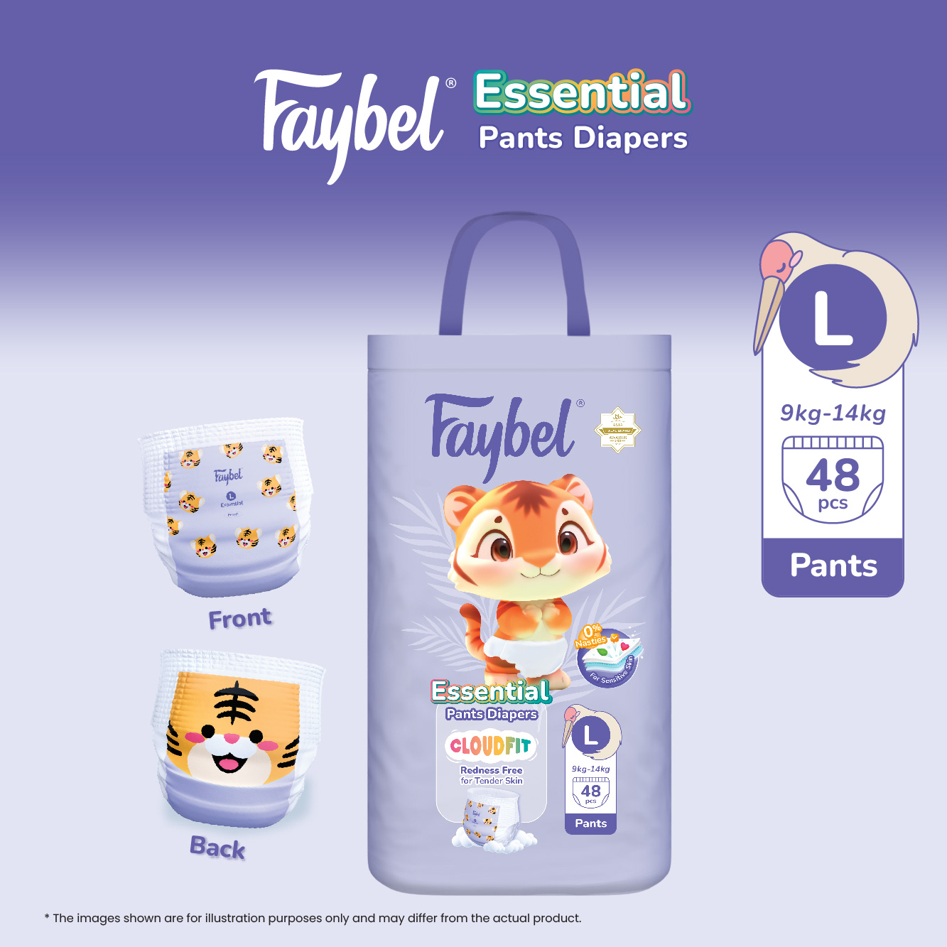 28.6% Drop: Faybel 6+6 Pants Diapers