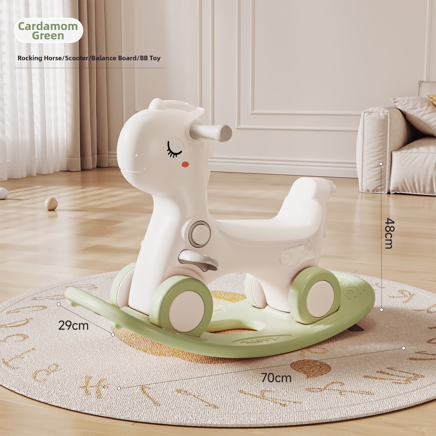 Drop 9.7%: MLZH Rocking Horse Toy