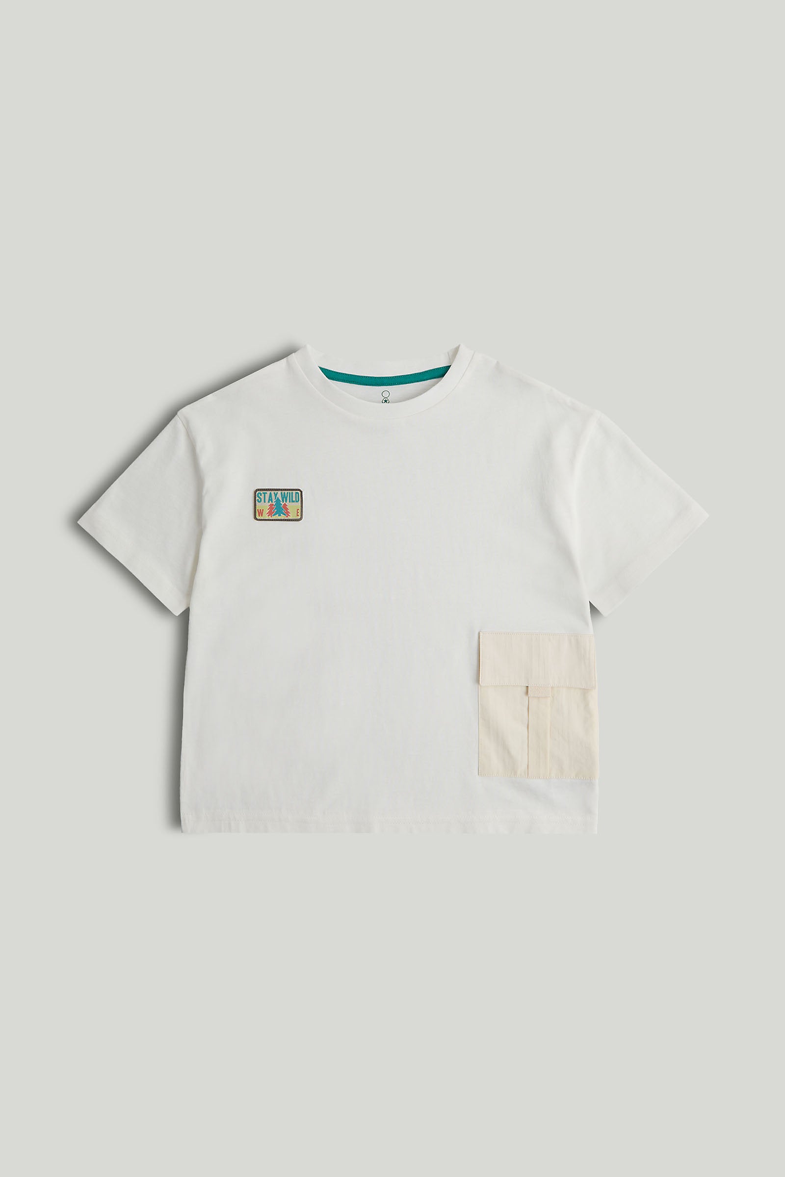 Drop 32.9%: Mothercare White Pocket Tee