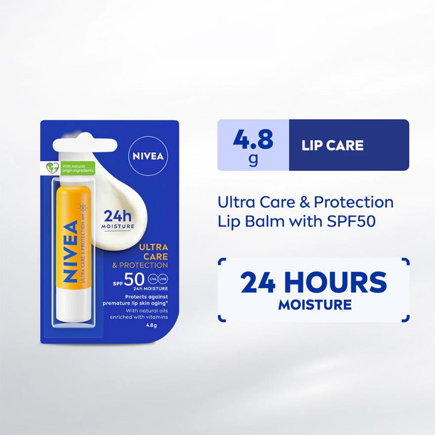 Drop 11.1%: NIVEA SPF50 Lip Balm 4.8g