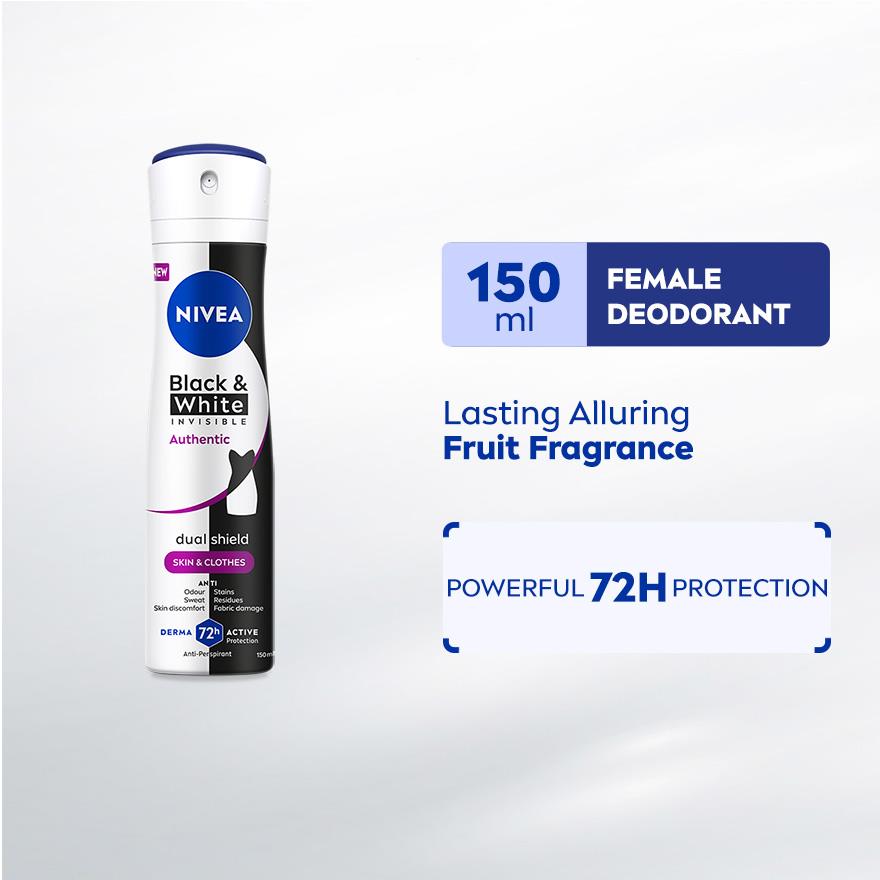 Drop 6.7%: NIVEA Black & White 150ml
