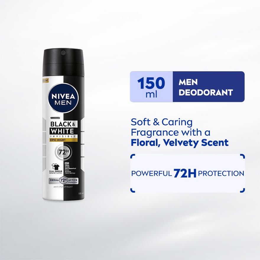 Drop 6.7%: NIVEA Men B&W Night Spray