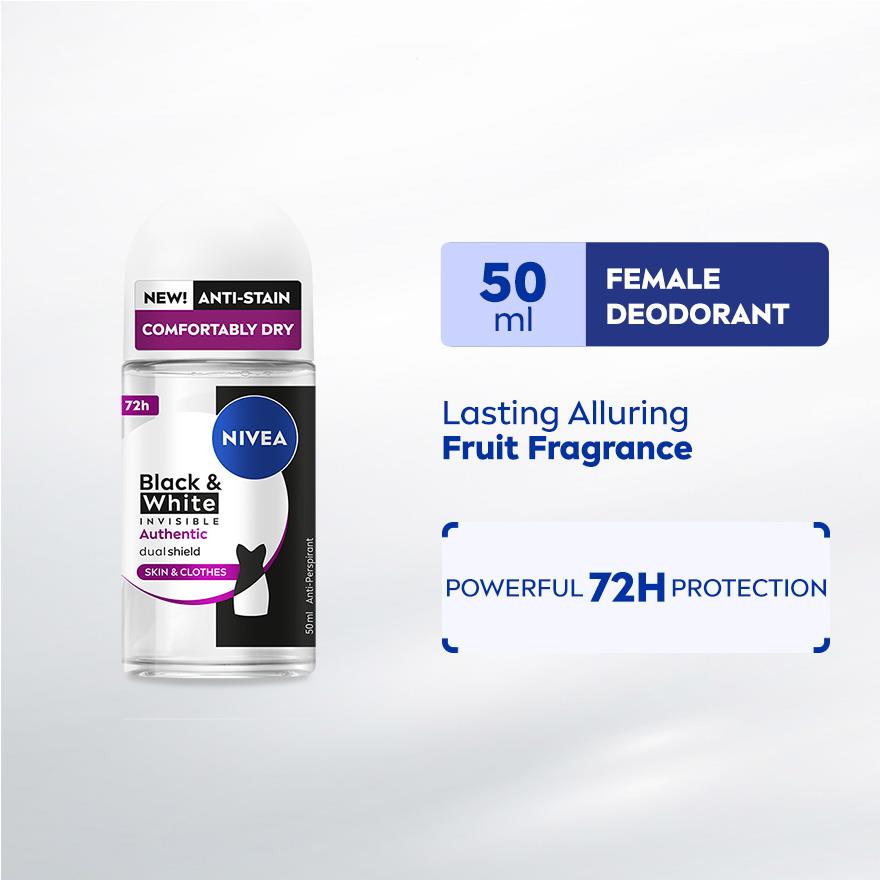 6.7% Drop: NIVEA B&W Roll-on 50ml