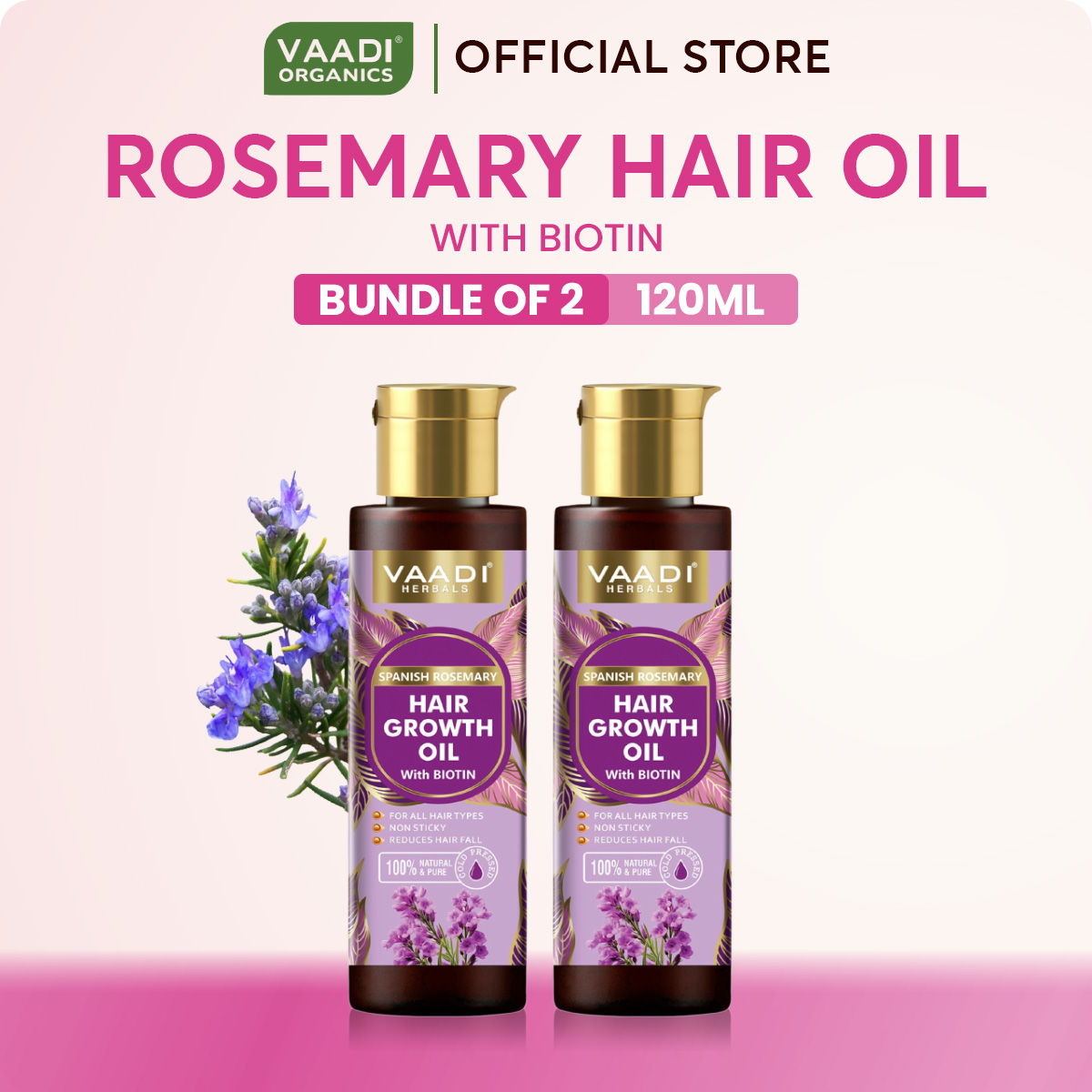 Drop 20%: Vaadi Hair Oil 120ml