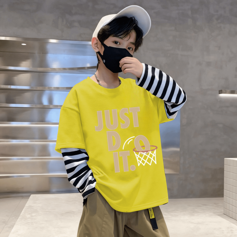 28.8% Drop: Kids Long Sleeve T-Shirt