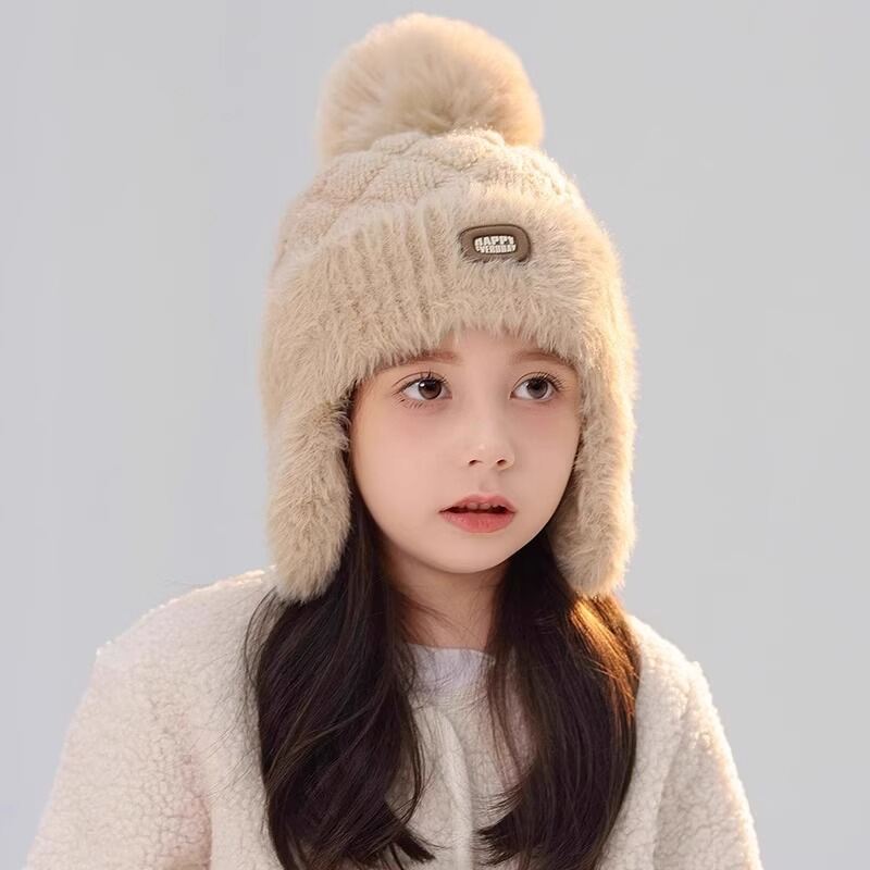 8.9% Drop: JIFANPAUL Kids Ear Knit Cap