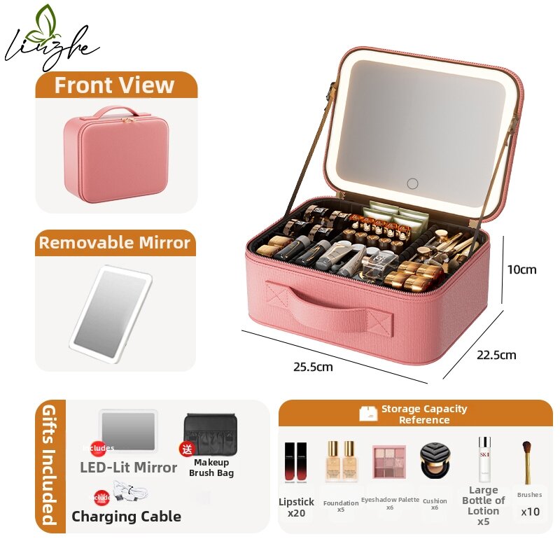7.7% Drop: LIUZHE Mirror Cosmetic Bag