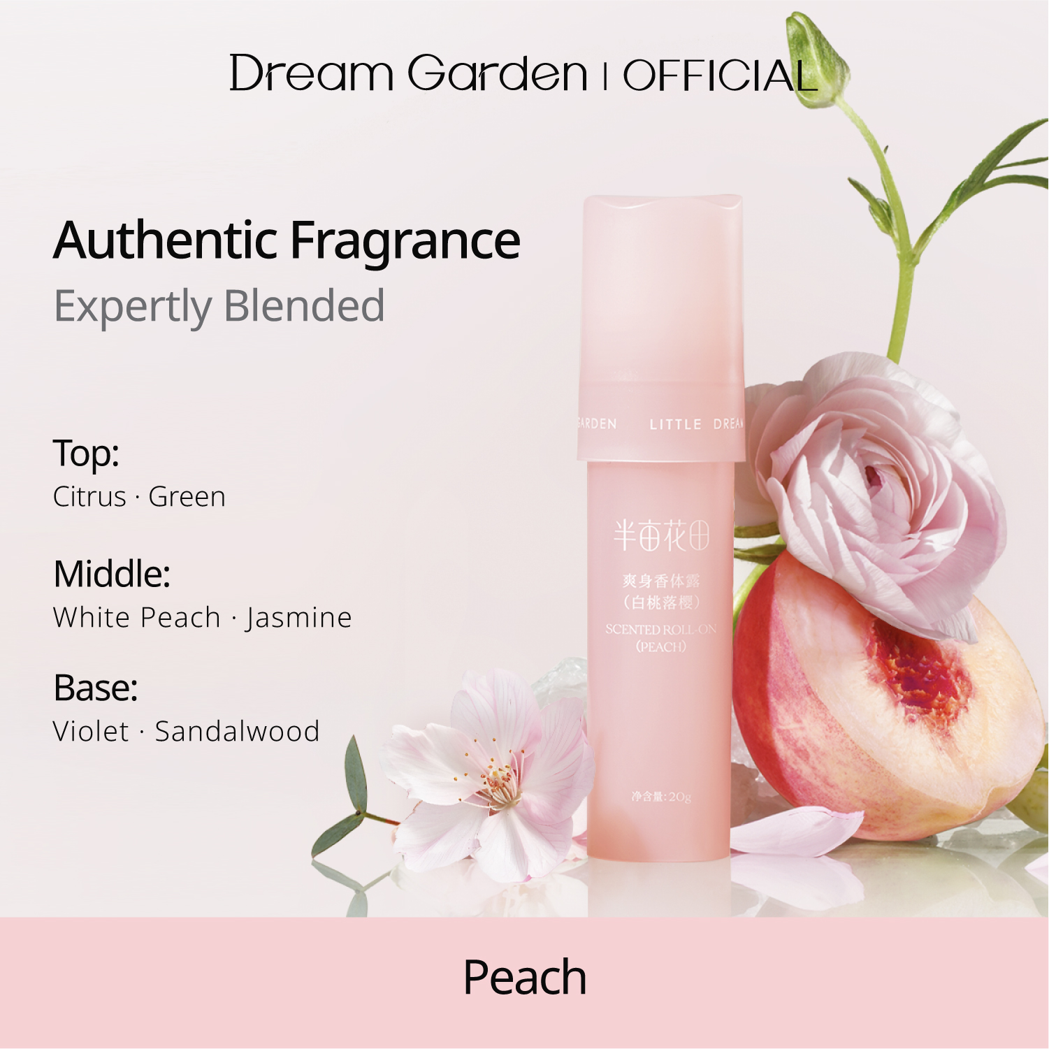Drop 33.3%: DREAM GARDEN Deo Roll-On 20g