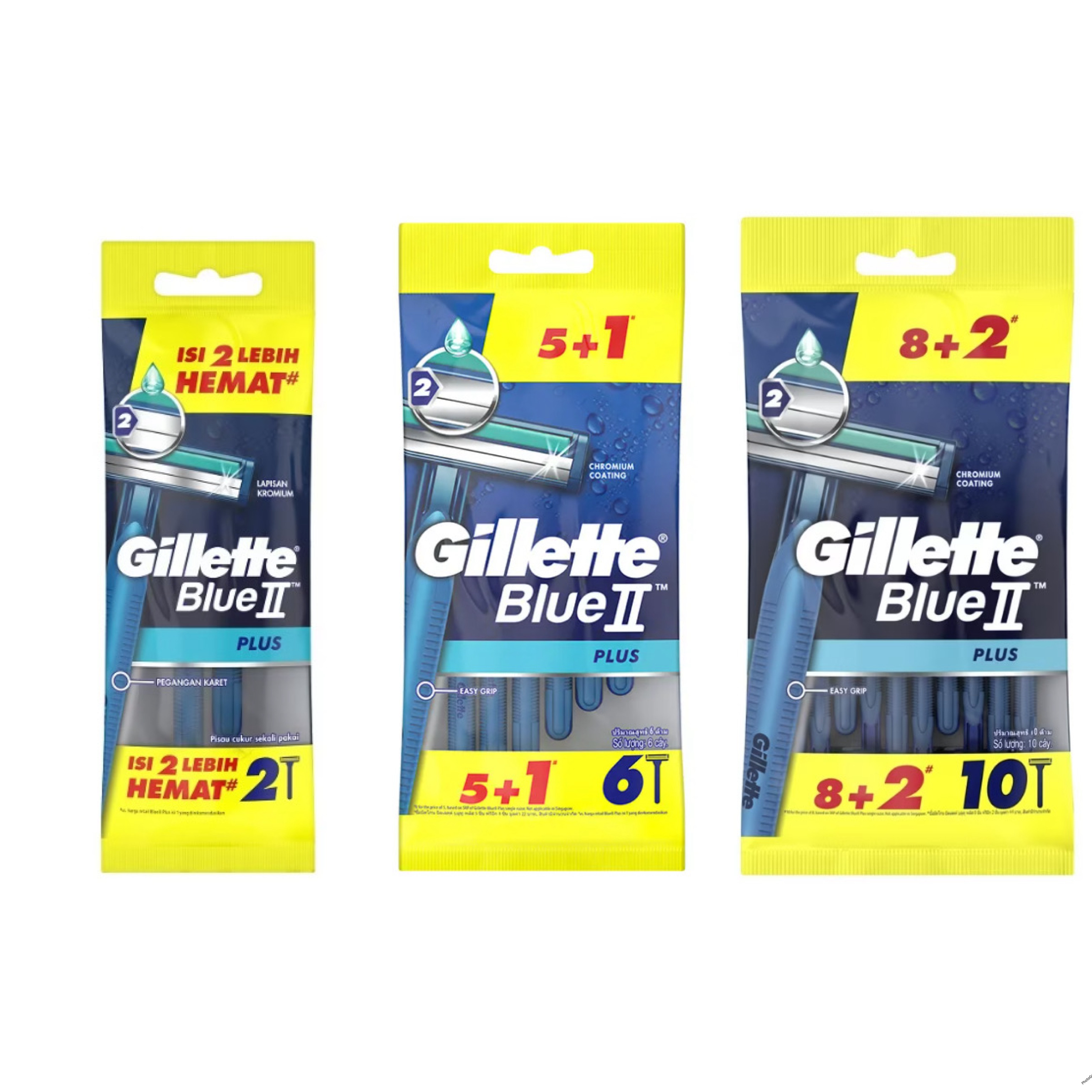 Drop 5.3%: Gillette Blue 2 II Razor 6s