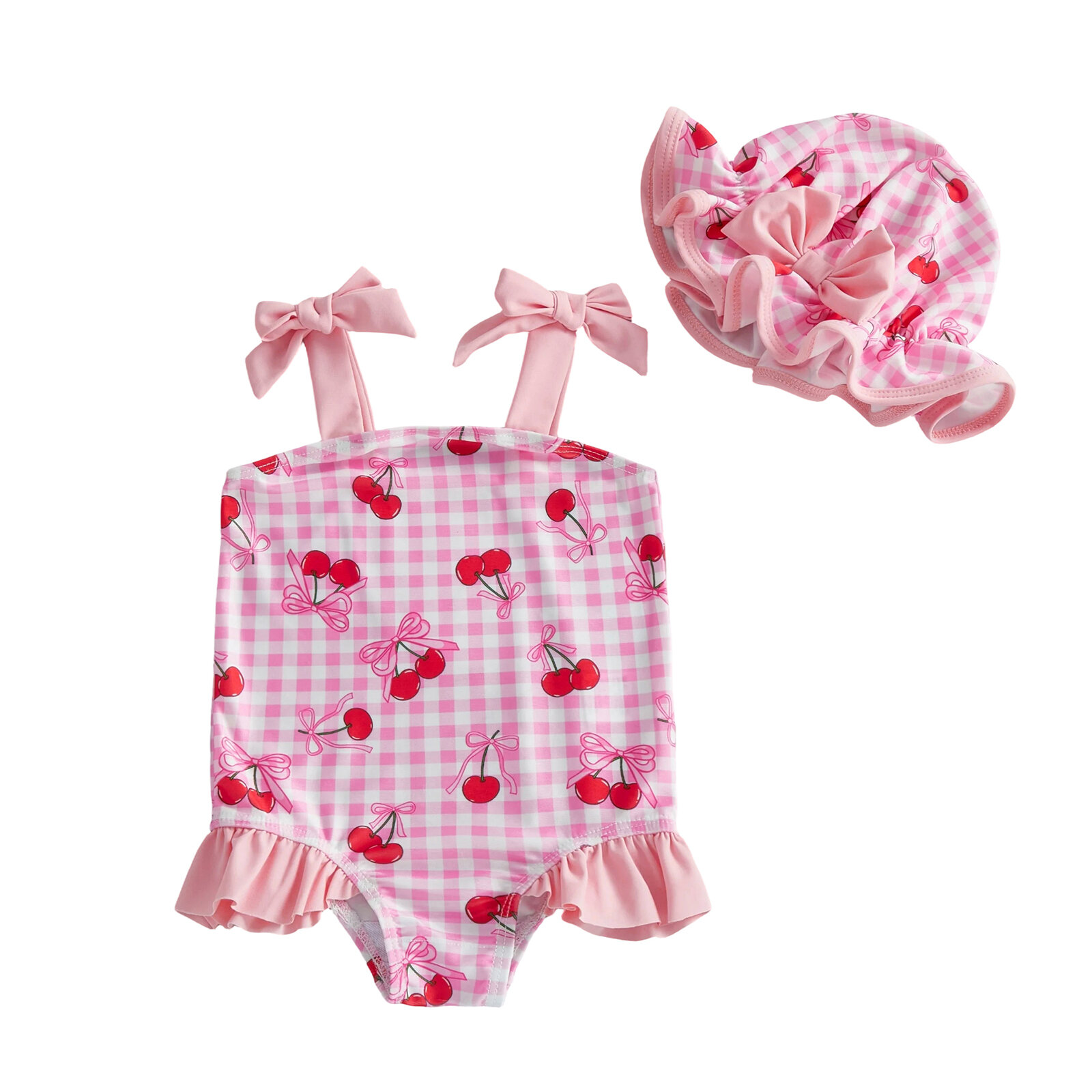8.8% Drop: Toddler Strawberry Swim Set