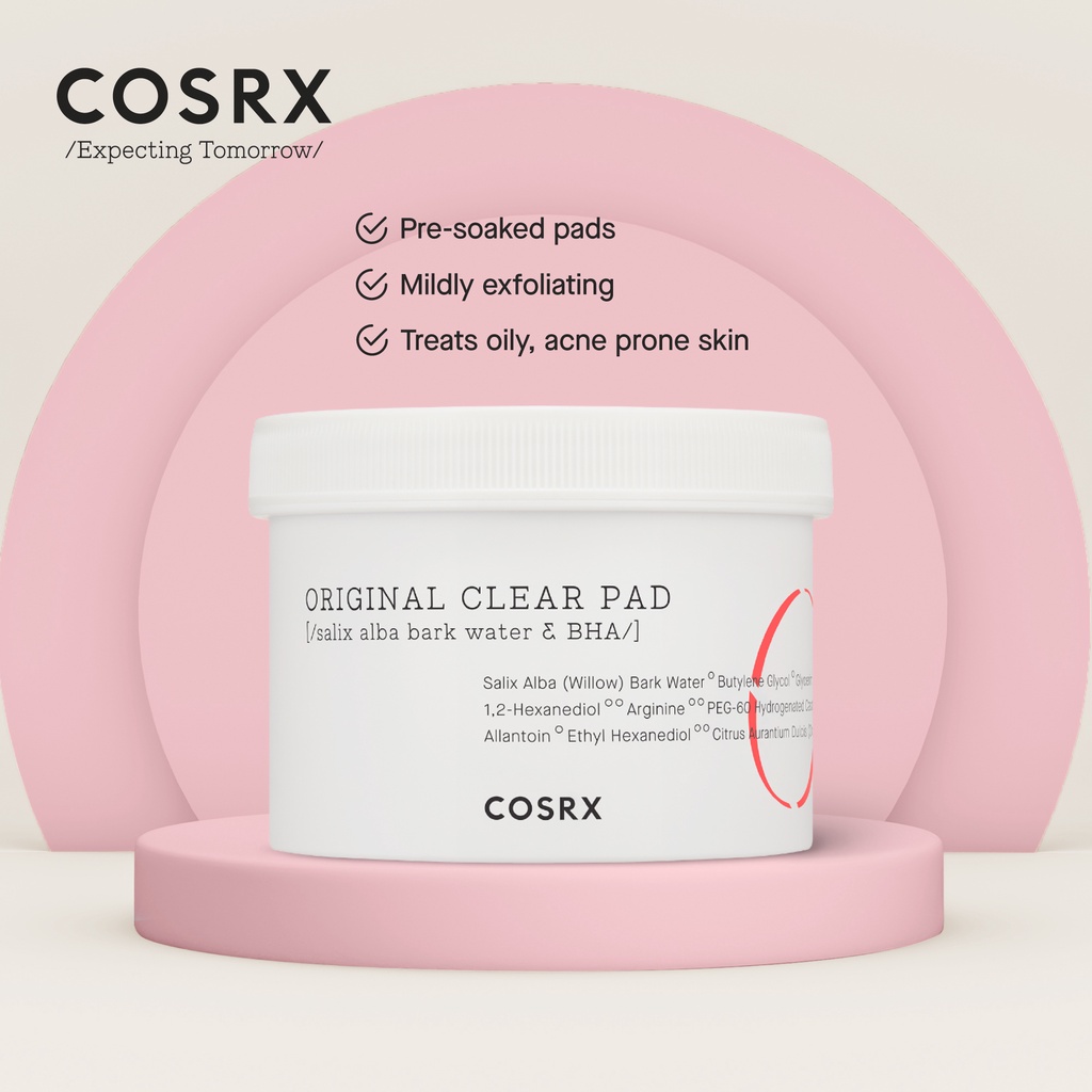 5% Drop: COSRX Original Clear Pad 70ea