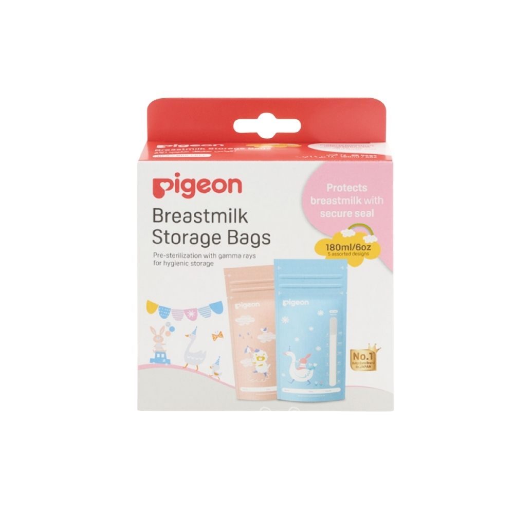 12.3% Drop: Pigeon 180ml Milk Bags (25s)
