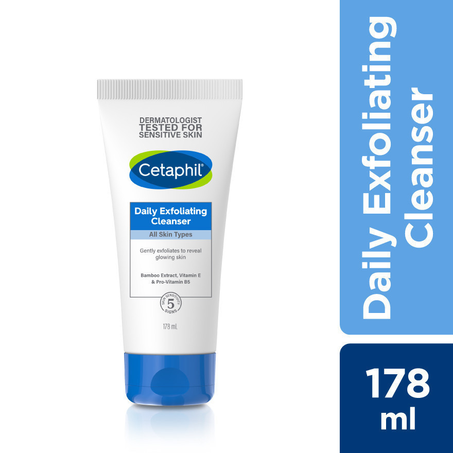 5% drop: Cetaphil Exfoliating Cleanser
