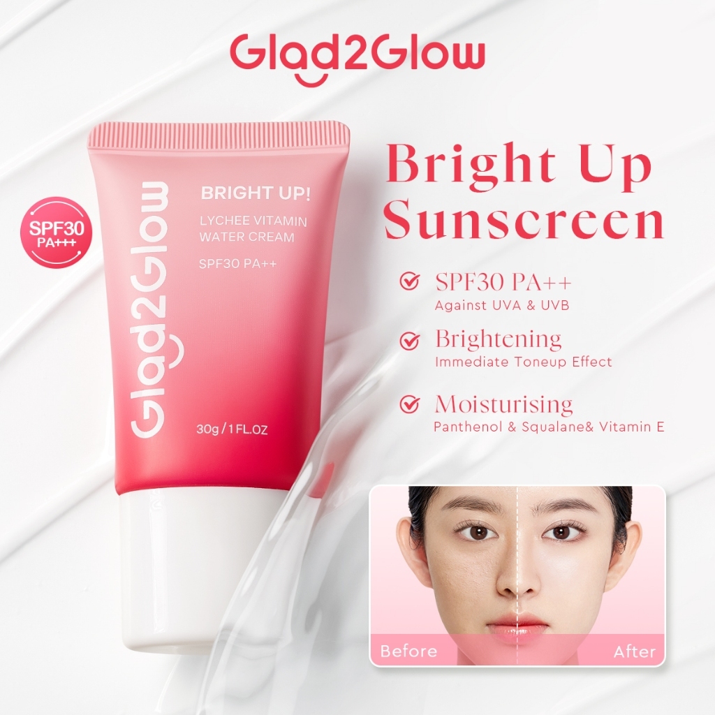 5% Drop: Glad2Glow Bright Up SPF30 30g