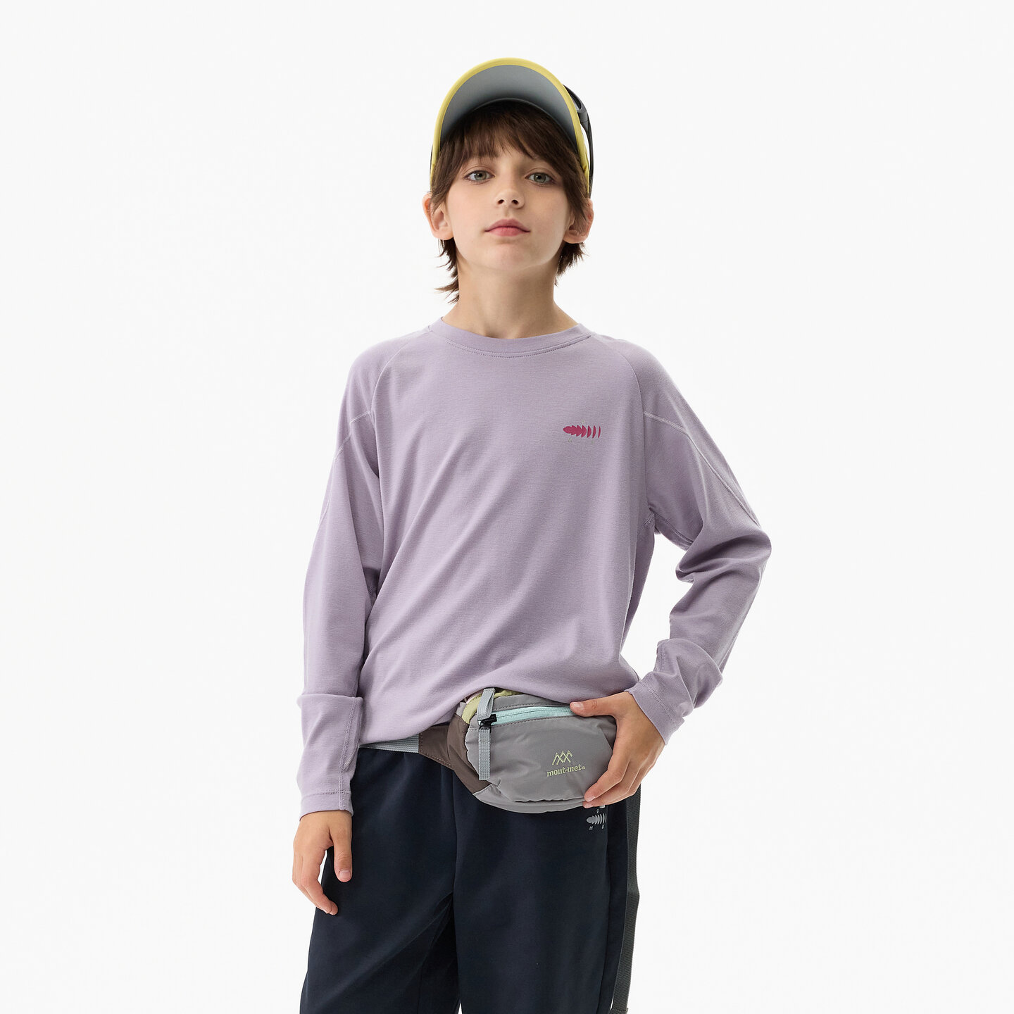 24.4% Drop: Merino Wool Kids LS Tee