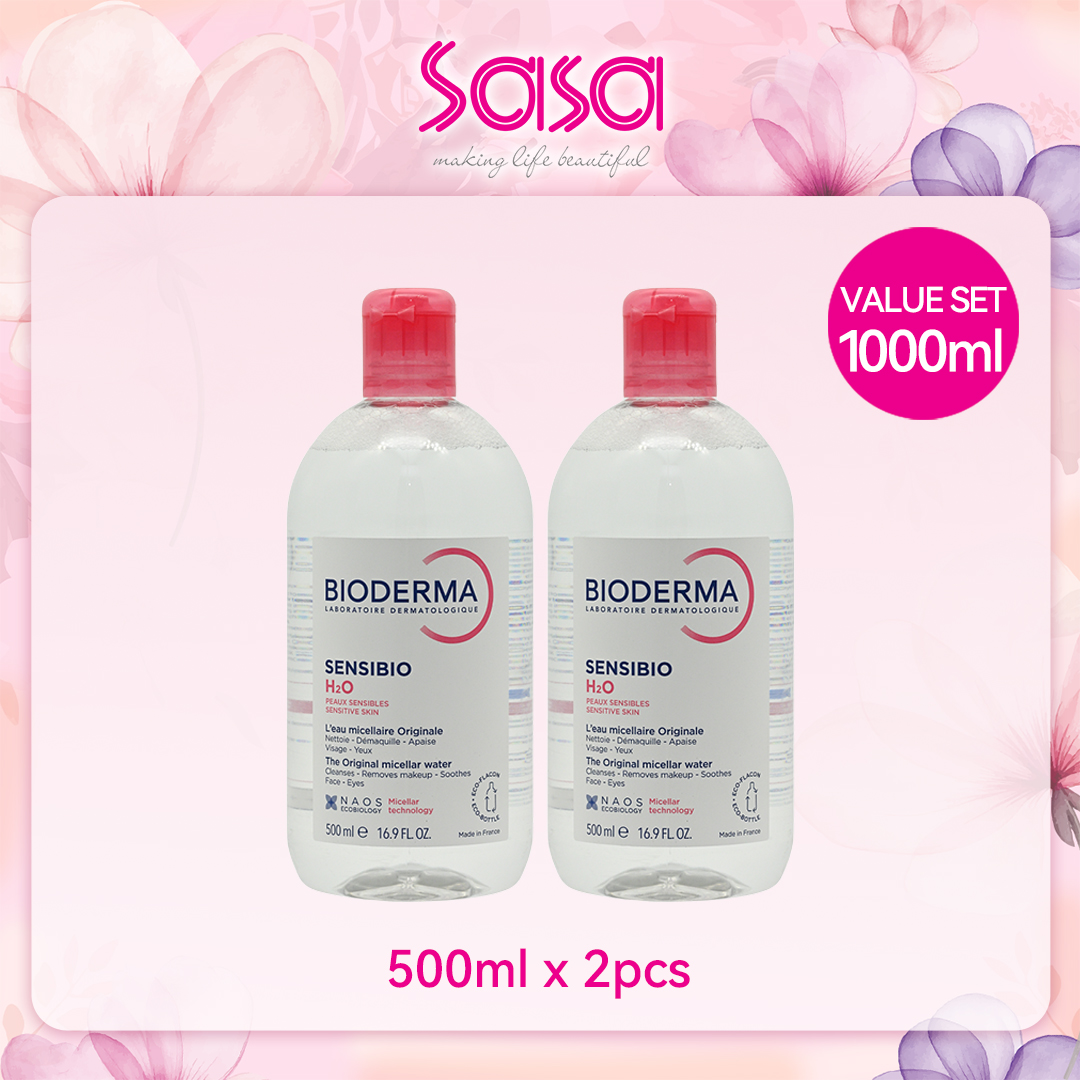 10% Drop: BIODERMA Sensibio H2O 2x500ml