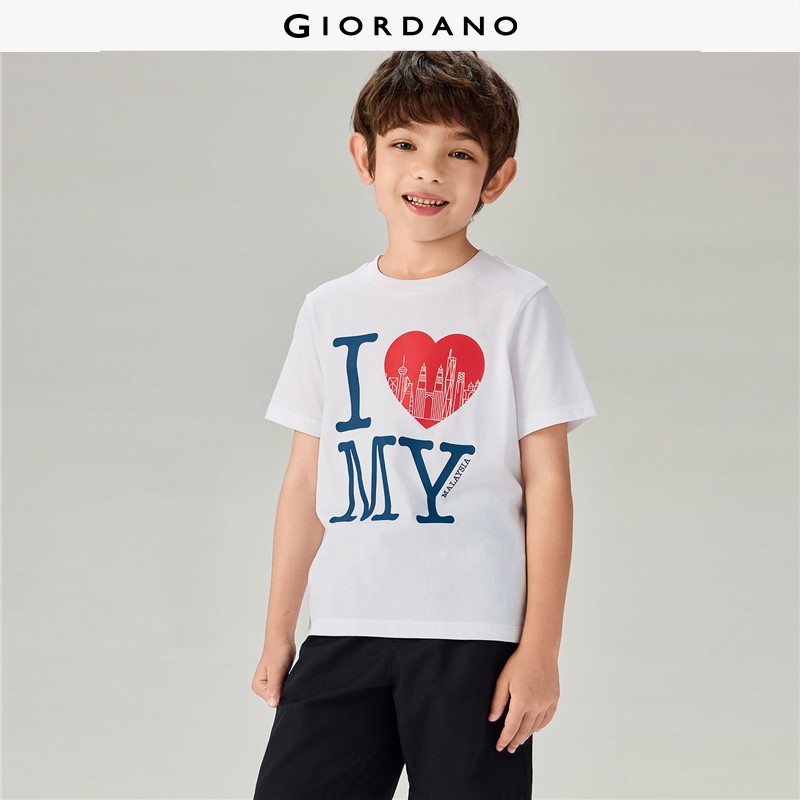 Drop 28.3%: Giordano KID Cotton Tee