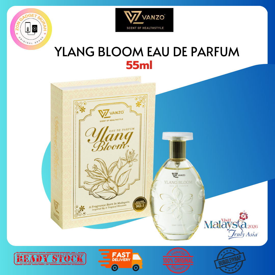Fresh Price Drop: VANZO Ylang Bloom Eau De (55ml)