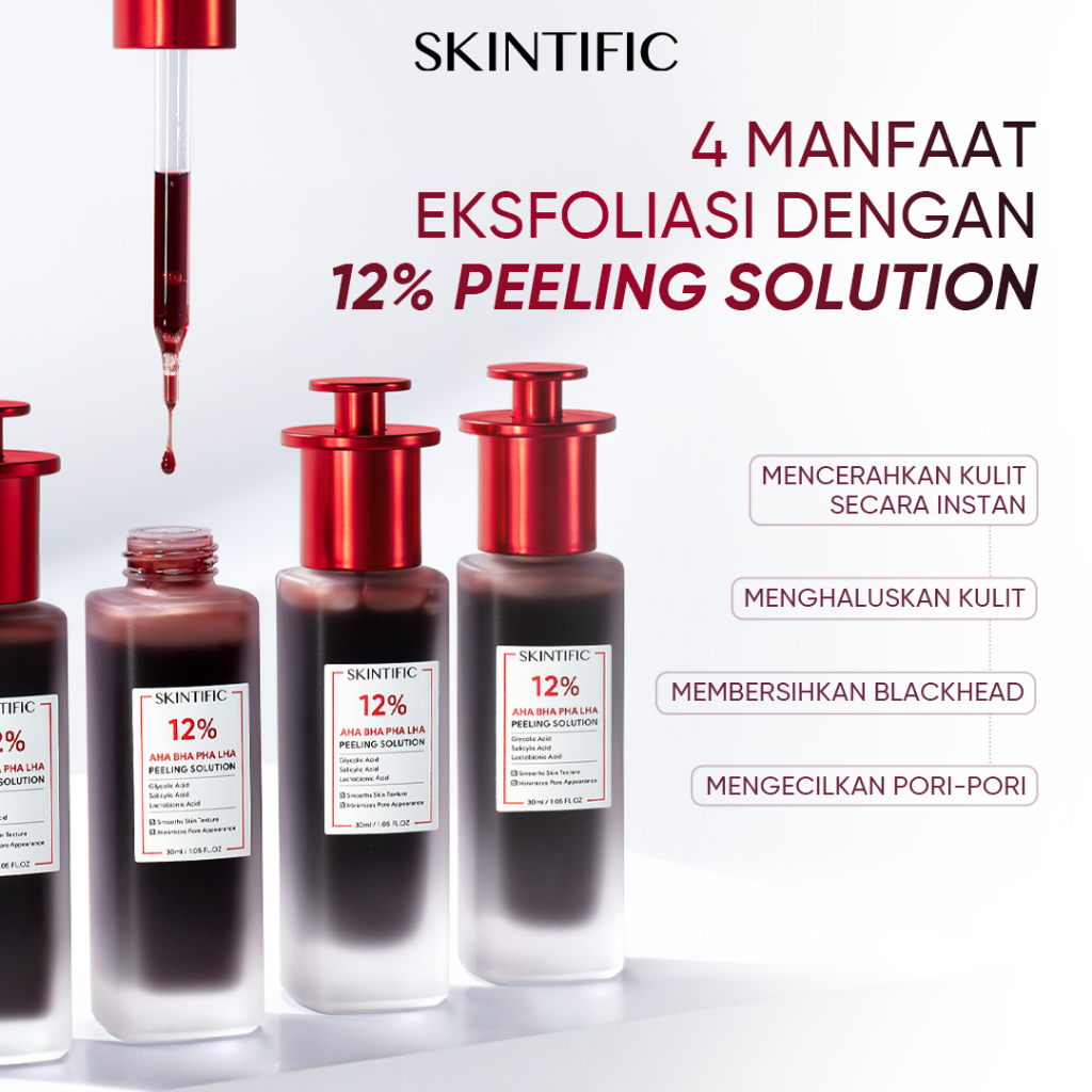 5% drop: SKINTIFIC 12% Peeling Solution