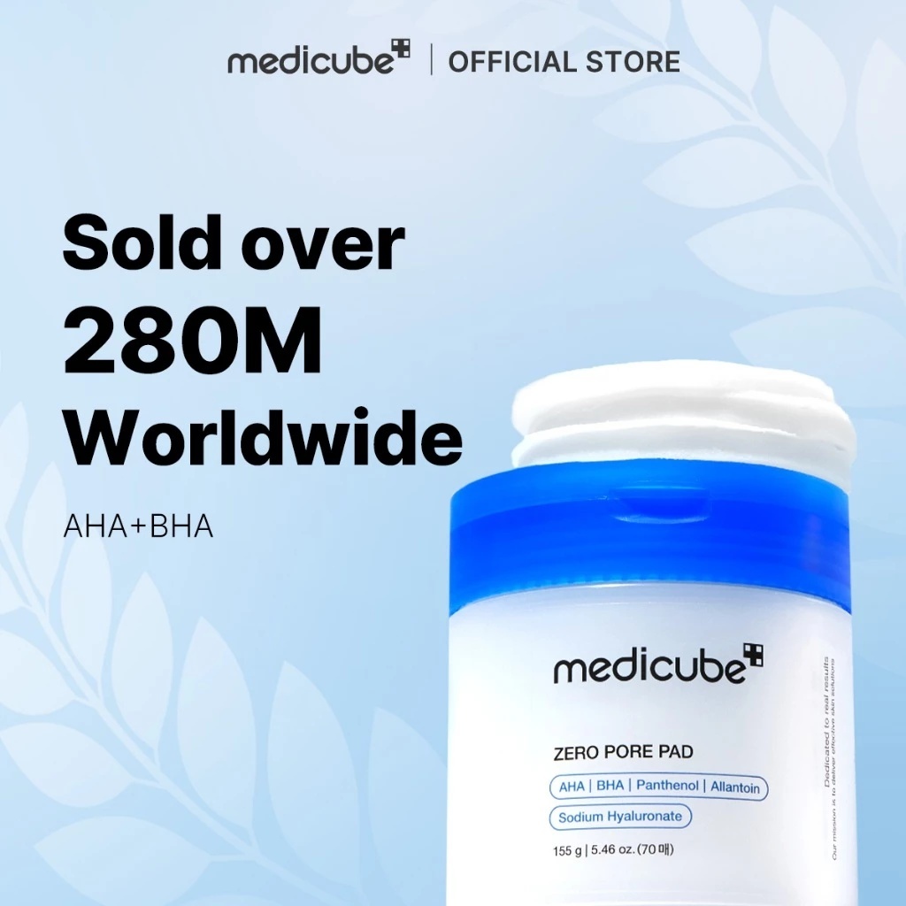 5% Drop: Medicube Zero Pore Pads (70)