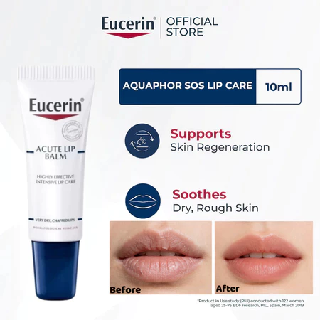 5% Drop: Eucerin Aquaphor SOS Lip Balm