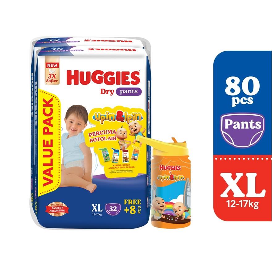 Drop 20.3%: HUGGIES Dry Pants XL 40SX2