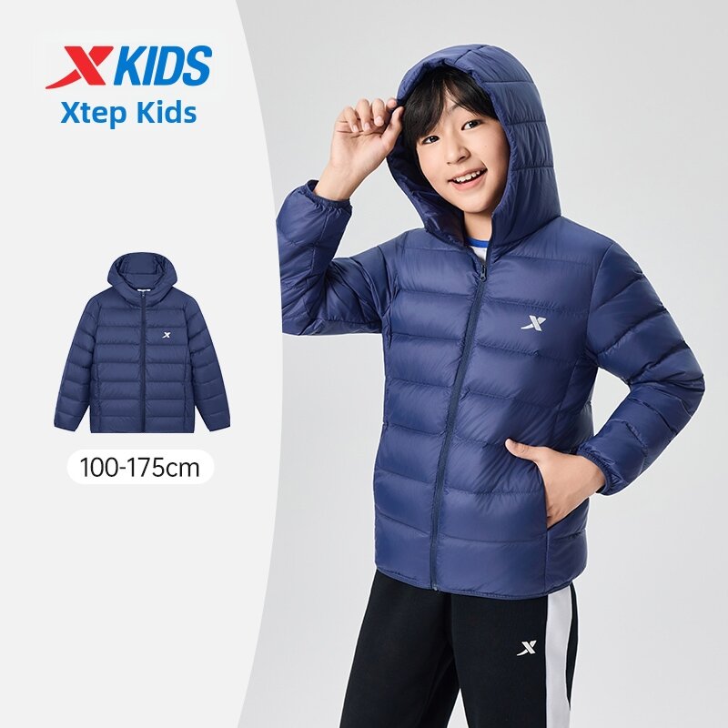 15.6% Drop: XTEP Kids Light Down Jacket