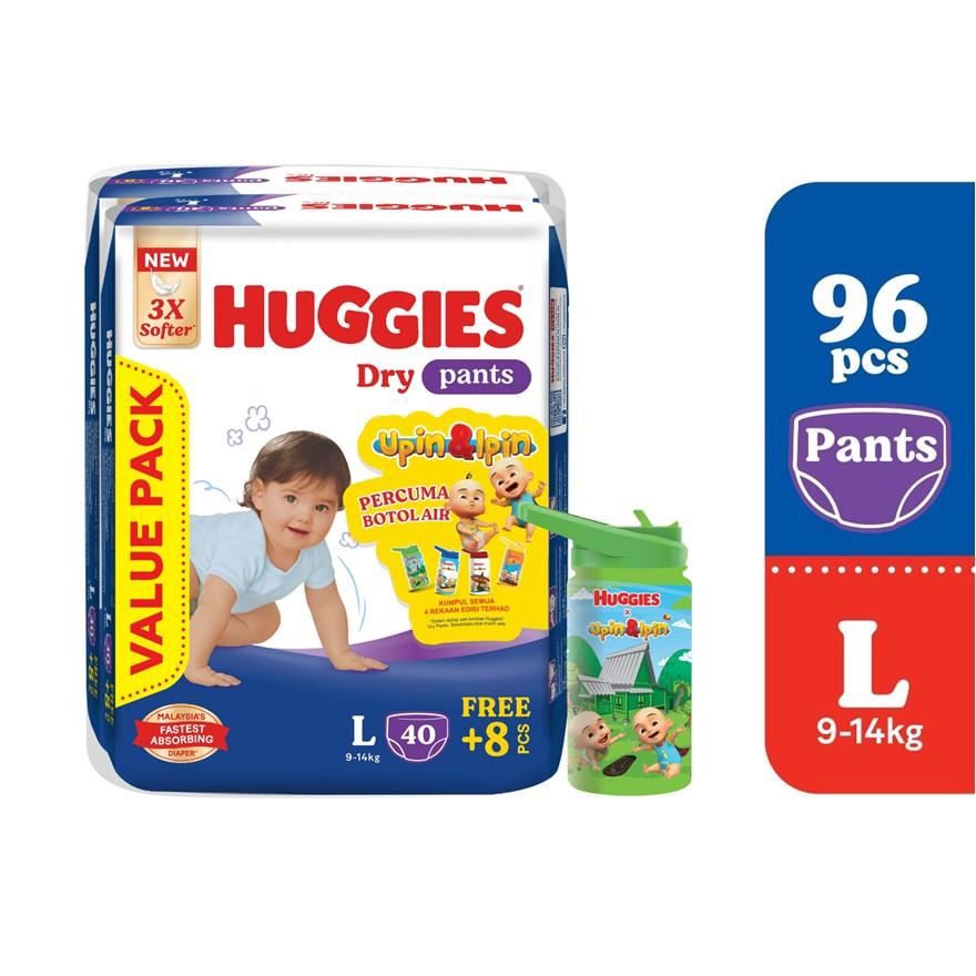 Down 20.3%: HUGGIES Dry Pants L (2x48)