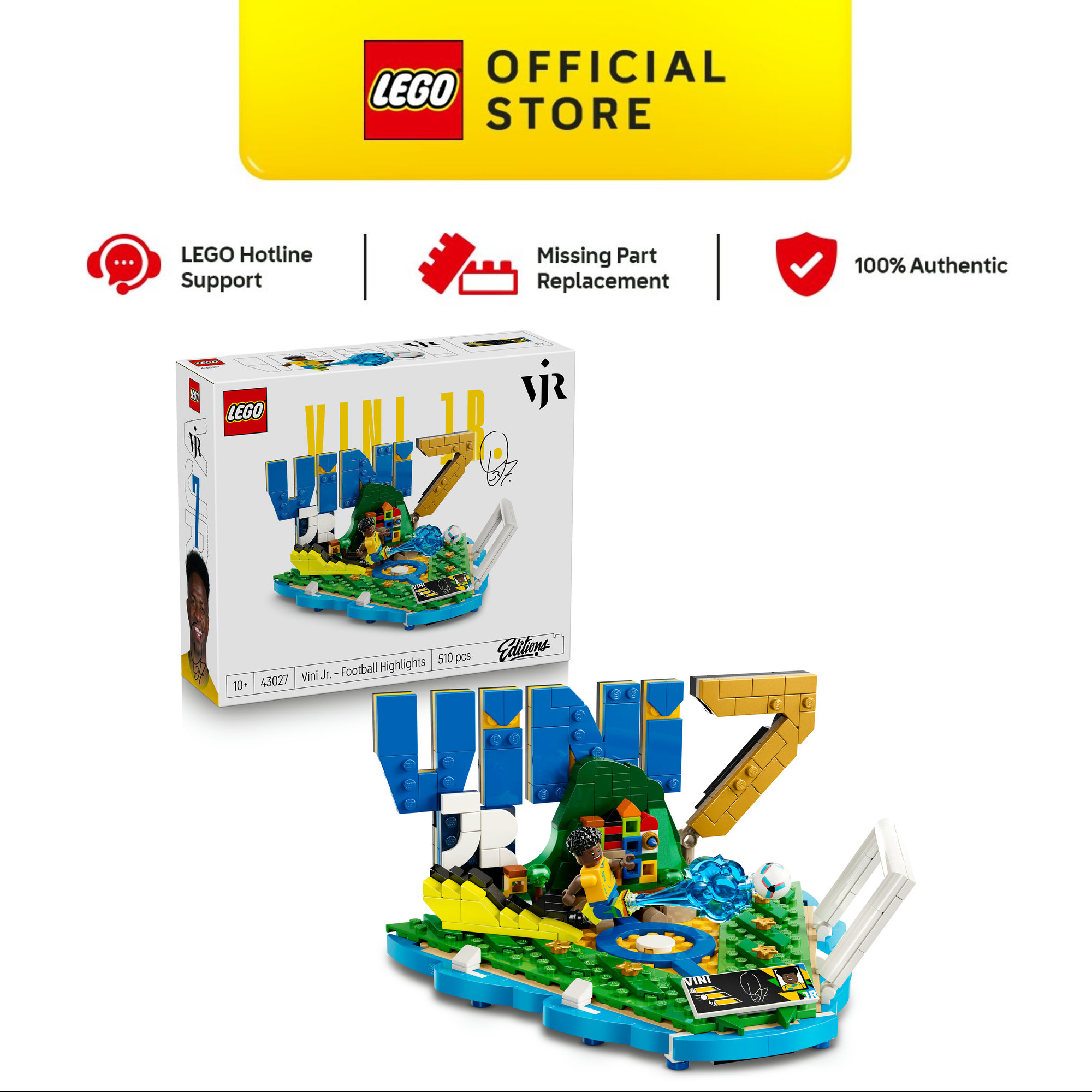 Drop 10%: LEGO 43027 Vini Jr. Football
