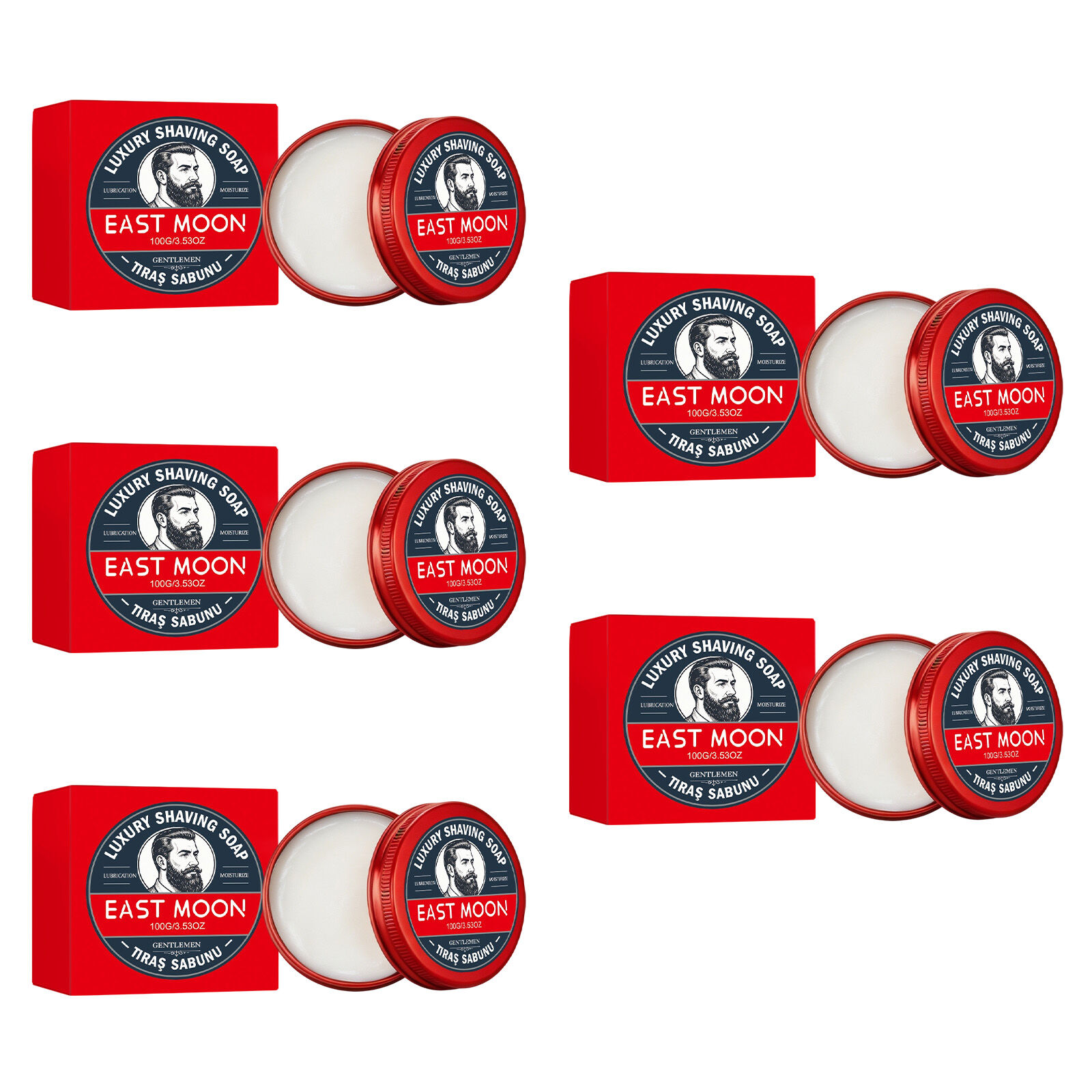 10% Drop: EAST MOON Shaving Soap 100g