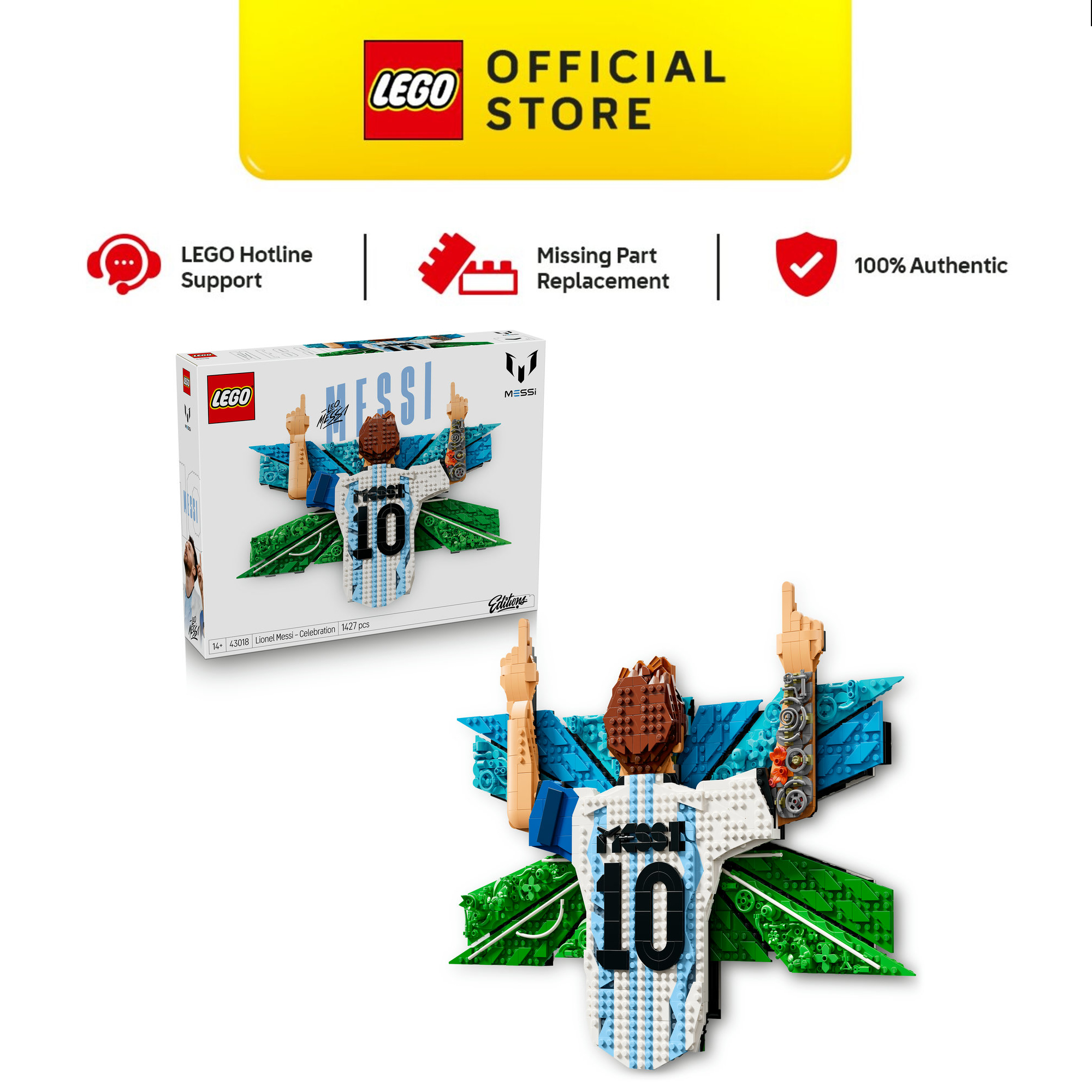 Drop 12%: LEGO Messi Celebration Set