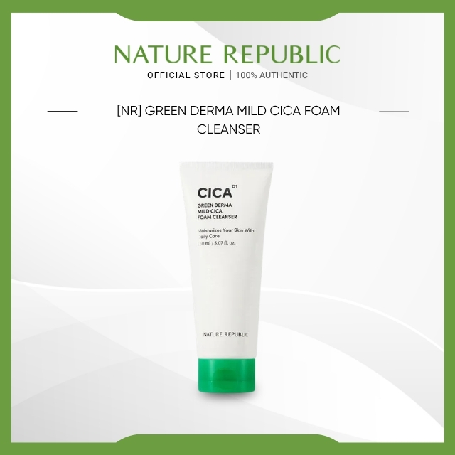 12.3% Drop: Green Derma Cica Cleanser