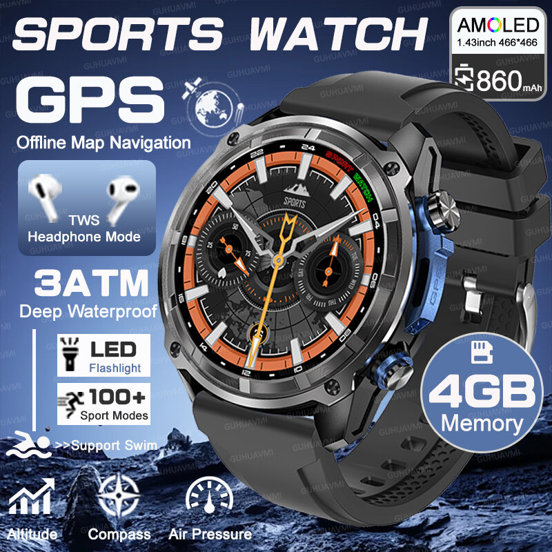 8.9% Drop: TANK 466x466 GPS Watch