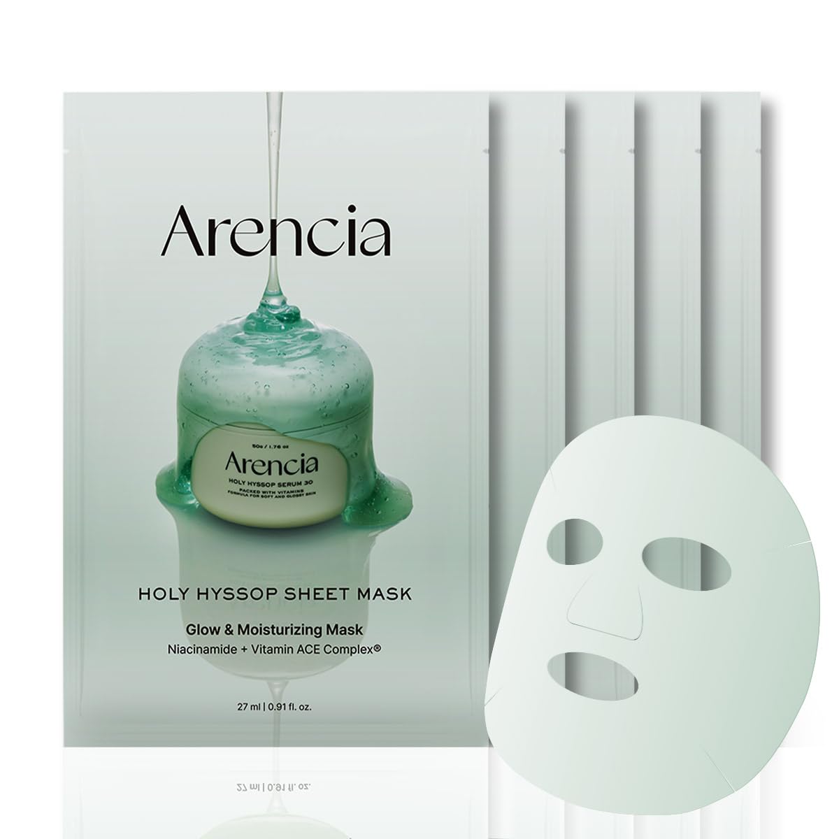 10% Drop: Arencia Holy Hyssop Mask 5pcs