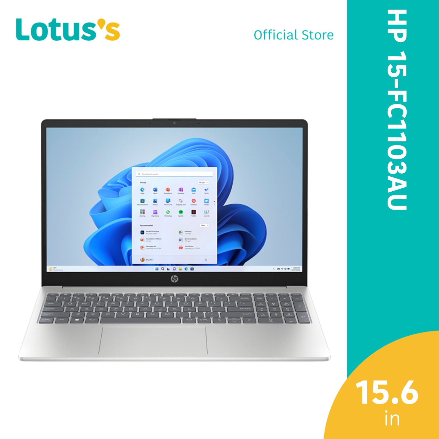 Drop 16.7%: HP 15-FC1103/1105 Laptop