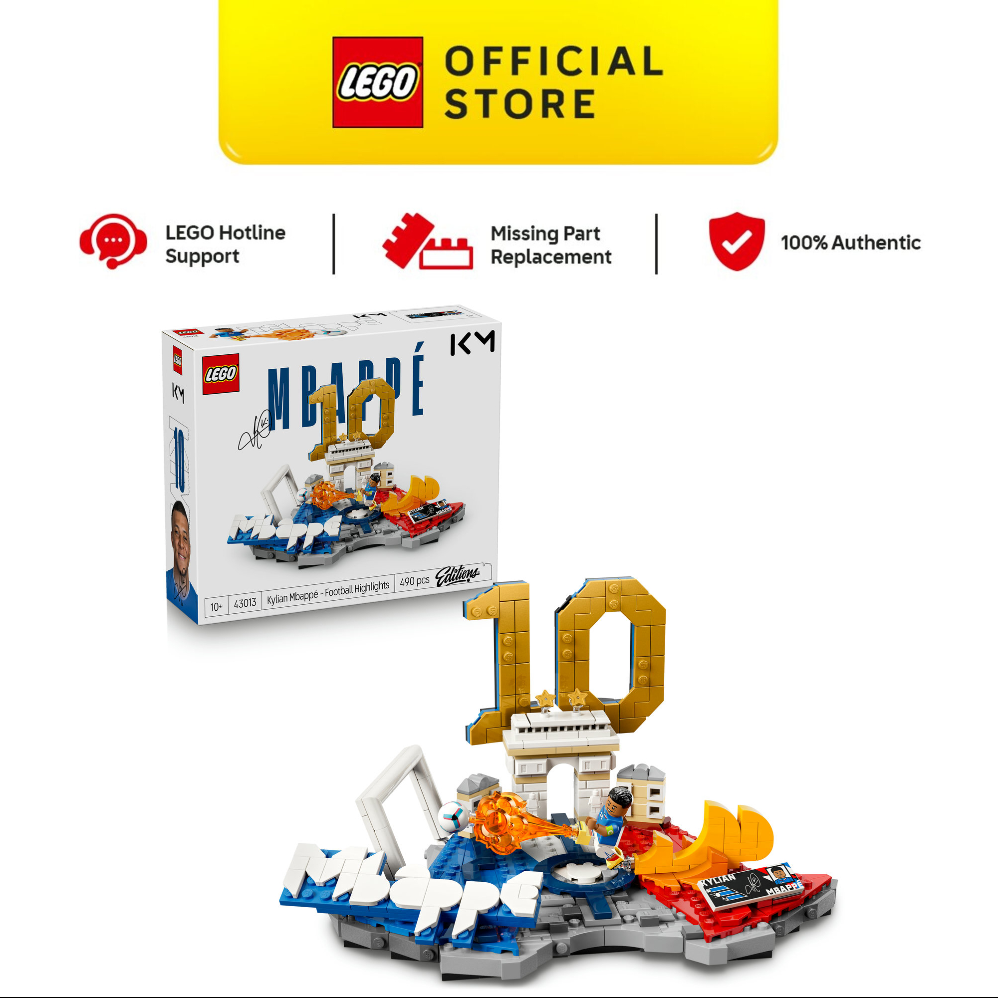 Drop 9%: LEGO Football 43013 Mbappe