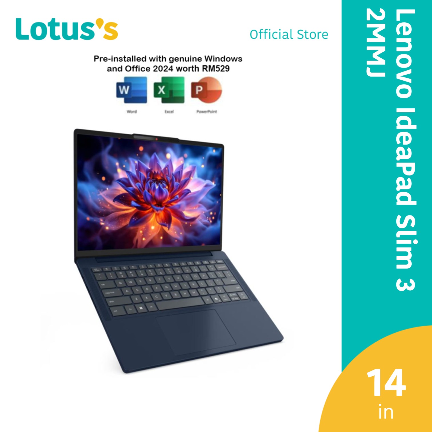 Fresh Price Drop: Lenovo Ideapad Slim 3 14IWC11 (C5-32016GB512GBW11H&S+M365)