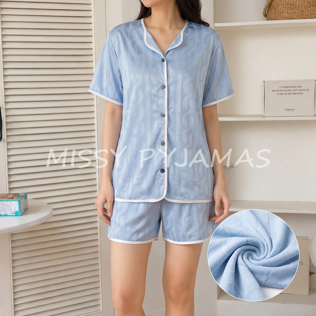 11.9% Drop: Missy Ice Silk Pyjamas Set