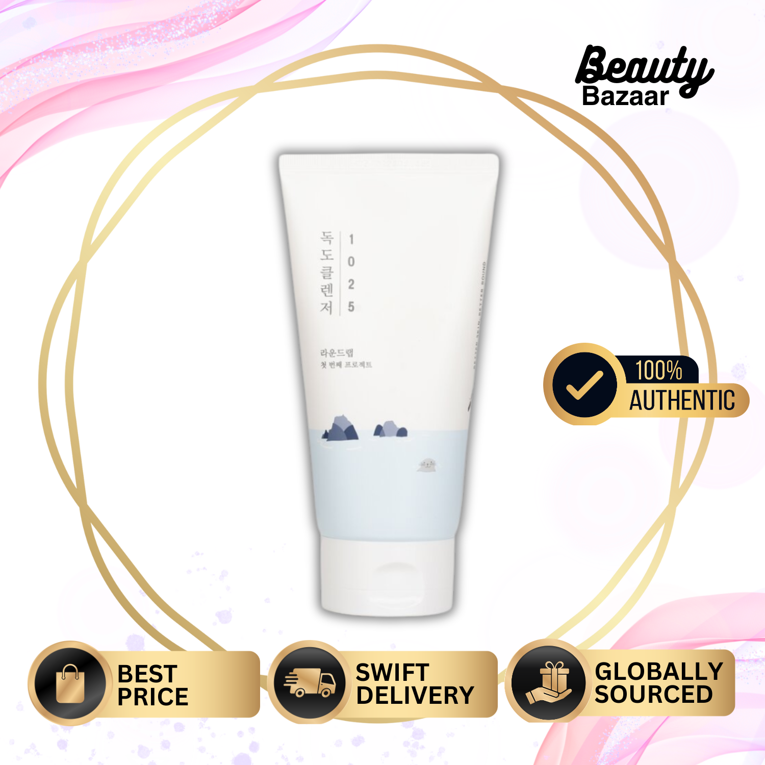 Drop 7.7%: Round Lab Dokdo Cleanser