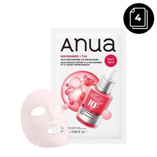 10% Drop: Anua Heartleaf & TXA Masks